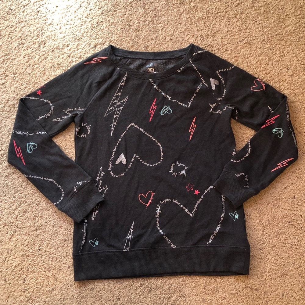 Cozy crew neck sweatshirt